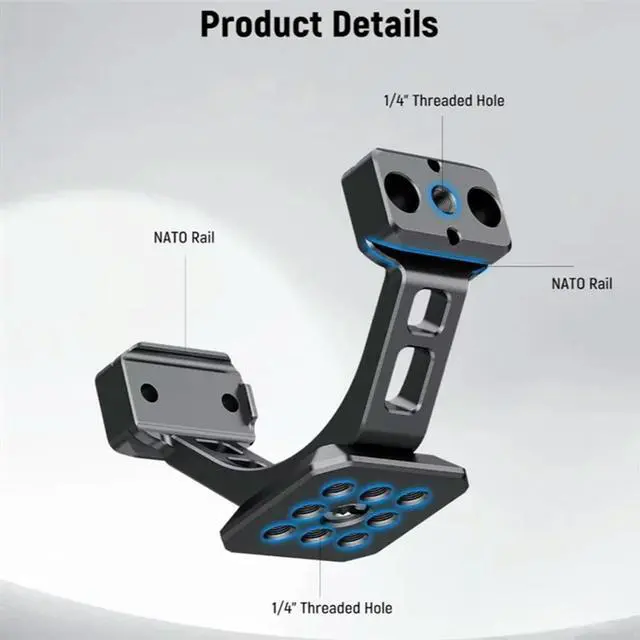 Main image of Enhanced Stability Mount Adapter For Ronin S RS 3 RS 4 Arca Quick Release Plate Gimbal Stabilizer Shoulder Rig