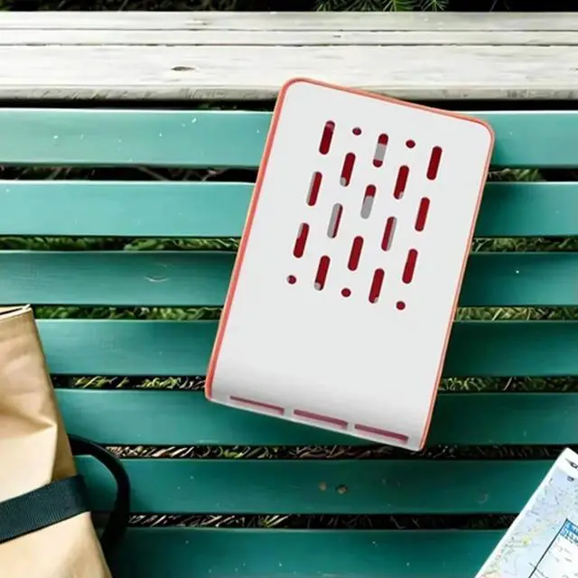 Alt view image 2 of 4 - For Raspberry Pi 5 Red-White Cooling Case For Official Active Cooler