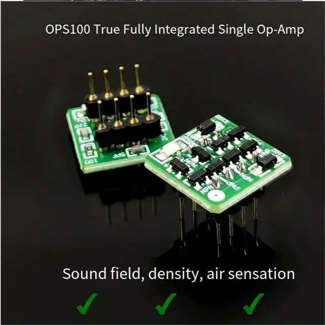 Alt view image 3 of 3 - Dual Differential Fully Symmetry Discrete Component OP AMP Module