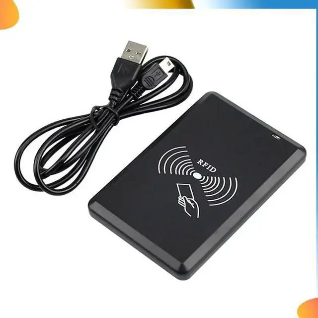 Main image of USB RFID Reader IC Card Reader Contactless Card Reader HID Driver-Free Support Window Linux Android System