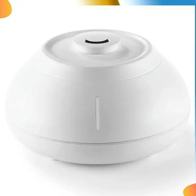 Alt view image 4 of 4 - Colorful Flame Aromatherapy Machine Desktop Air Humidifier Home Diffuser Aromatherapy Machine Durable ,White