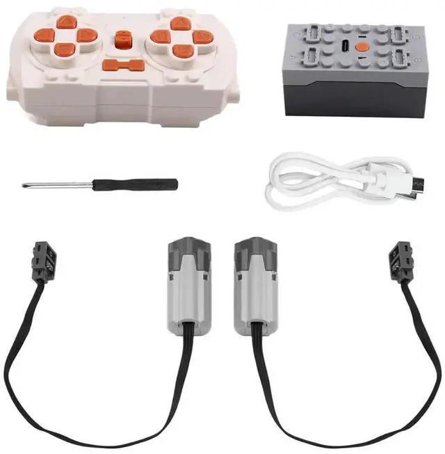 Alt view image 3 of 4 - Power Function Motor App Remote Control Programming 2 Meduim Moter Set DIY Building Block For Children