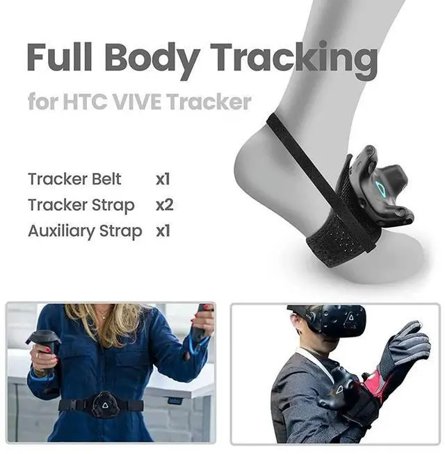 Alt view image 4 of 4 - Vive Tracker Belt Vive Tracker Straps For HTC Vive System Tracker Pucks,Full Body Tracking Structure And Upgrade