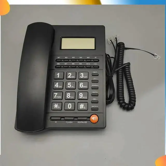 Alt view image 2 of 4 - L019 Home Hotel Economical Landline Calling Station Can Display Caller ID Phone For Home Office Hotel Restaurant