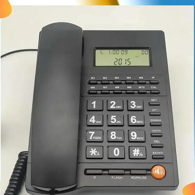 Alt view image 4 of 4 - L019 Home Hotel Economical Landline Calling Station Can Display Caller ID Phone For Home Office Hotel Restaurant