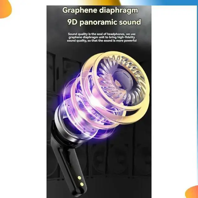 Main image of In-Ear Full-Color Touch Screen Wireless Long-Life Noise Reduction Bluetooth Headset With Watch Function Headset