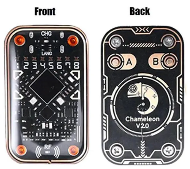 Alt view image 2 of 6 - Chameleon Ultra V2.0 RFID Smart Chip Reader Emulator +9CUID Keychain 125Khz 13.56Mhz Card Decode NFC Duplicator