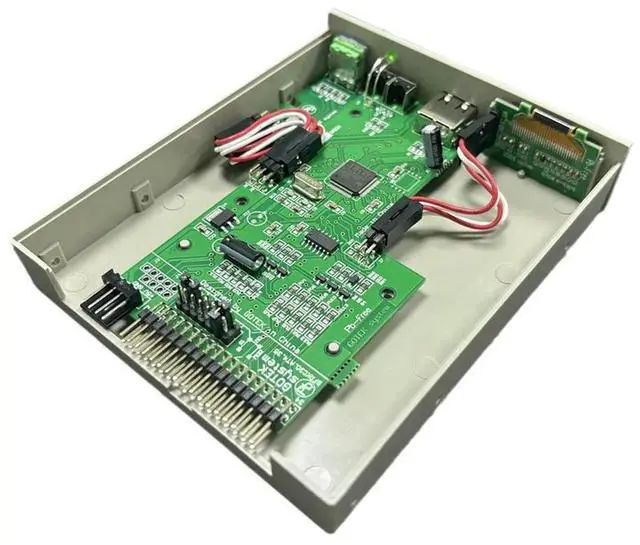 Alt view image 2 of 3 - SFRM44-U100LQD-435 Floppy Drive Emulator with OLED Screen & Rotary Encoder OLED Flash Floppy Drive