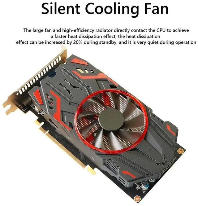 Main image of GTX 550Ti 4GB GDDR5 128bit Computer Graphic Card Gaming Video Card for PCI-Express 2.0 Computer Independent Video Card Rich