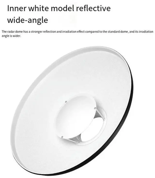 Main image of Honeycomb Grid 30Cm Beauty Dish Reflector For Studio Portrait Photography Enhanced Lighting Control