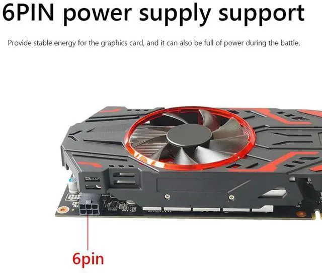 Alt view image 2 of 4 - GTX 550Ti 4GB GDDR5 128bit Computer Graphic Card Gaming Video Card for PCI-Express 2.0 Computer Independent Video Card Rich