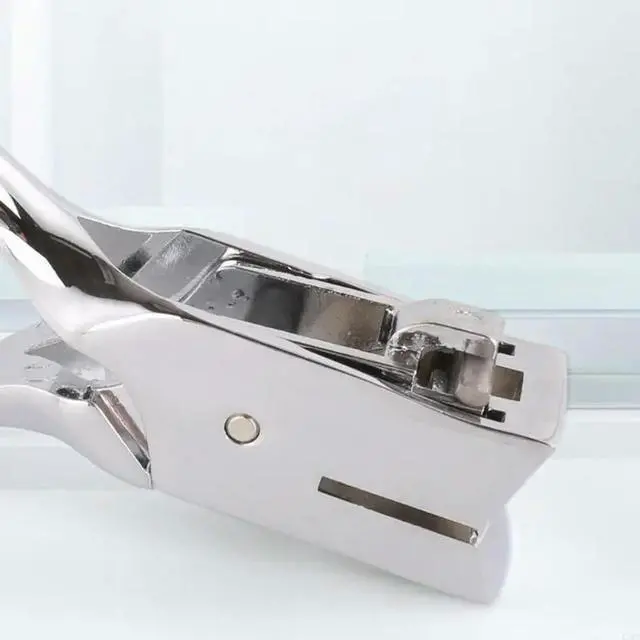 Main image of l Single Oval Hole Puncher Hand Held Paper Cut Plier for Scrapbooking