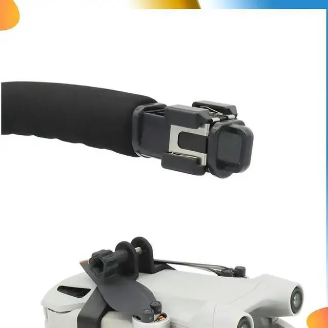 Alt view image 3 of 7 - Handheld U-Grip Holder Stabilizer 1/4 Screw Cold Shoe Anti-Skid Camera Mount Handle For MINI 3 PRO /Mini 3 Easy Install