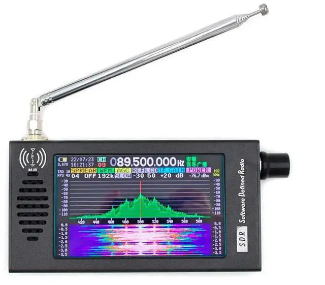 Main image of DeepSDR 101 Software Defined Radio SDR Radio DSP Digital Demodulation Short Wave FM MW SSB CW HAM Radio Receiver Rich