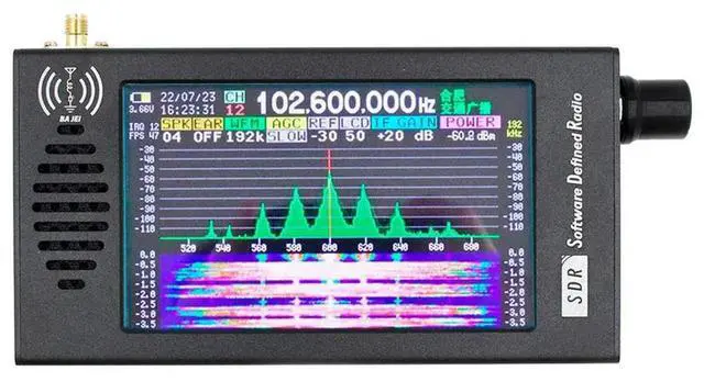 Alt view image 2 of 3 - DeepSDR 101 Software Defined Radio SDR Radio DSP Digital Demodulation Short Wave FM MW SSB CW HAM Radio Receiver Rich