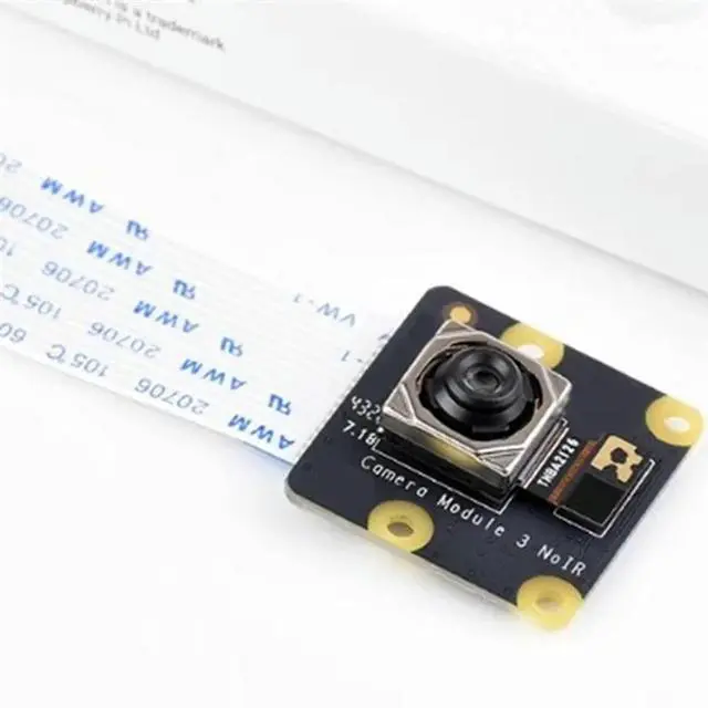 Main image of For Raspberry Pi 4B/3B+ /3A+ /3B/2B/B+ /A+ Compatible Camera Module 3 Wide Noir IMX708 11.9MP 75° Field Angle