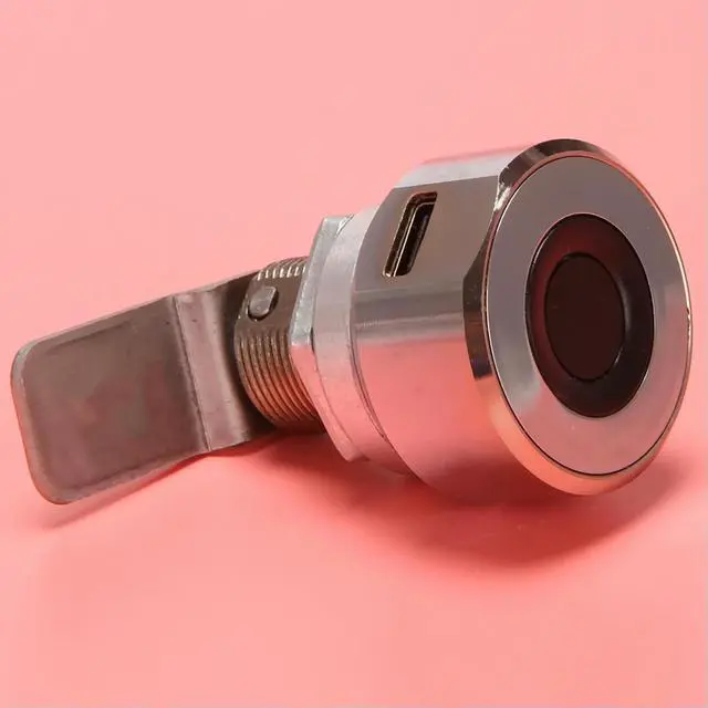 Alt view image 3 of 7 - Fingerprint Drawer Lock l Furniture File Cabinet Shoe Cabinet Letter Box Safe Lock Fingerprint Drawer Lock
