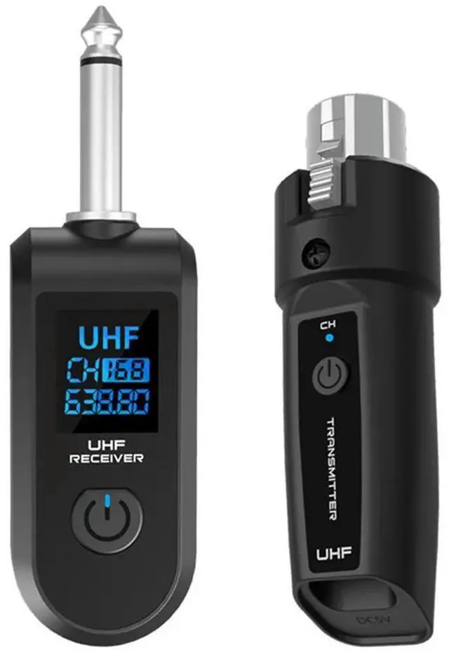 Alt view image 3 of 4 - Wireless Microphone UHF Wireless XLR Transmitter And Receiver For Dynamic Microphones Audio Mixers PA Systems