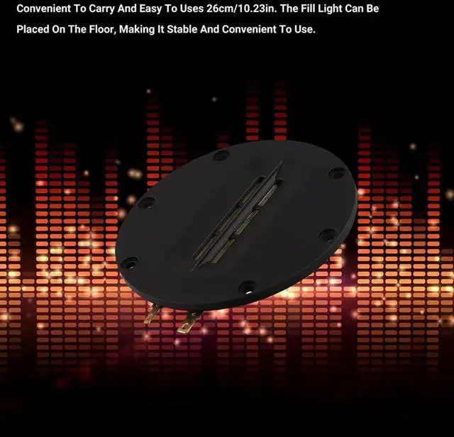 Alt view image 2 of 3 - 4Pcs Horns 4 Inches Pneumatic Tweeter Aluminum Ribbon Tweeter Ribbon Speaker For Ribbon Tweeter Tweeter Heads Horns