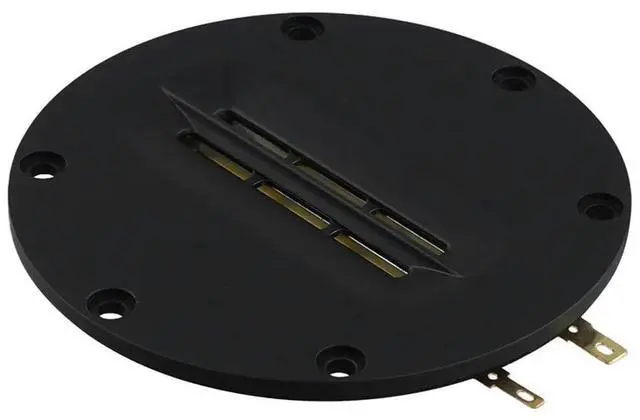 Alt view image 3 of 3 - 4Pcs Horns 4 Inches Pneumatic Tweeter Aluminum Ribbon Tweeter Ribbon Speaker For Ribbon Tweeter Tweeter Heads Horns