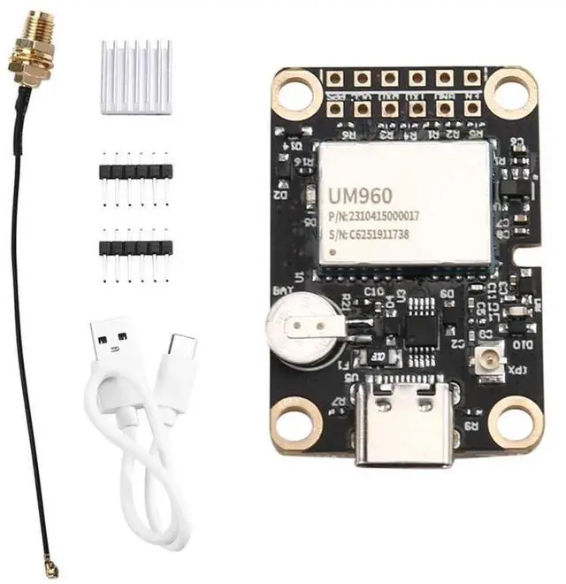Alt view image 3 of 3 - High Precision 20Hz Multi-Band RTK GNSS Module Cm Level For GPS L1 L2 L5 Glonass Beidou Galileo NAVIC Flight Contr