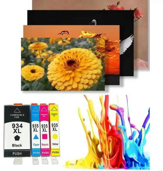 Alt view image 2 of 7 - Refille 934XL 935XL Cartridge Replacement for Officejet 6812 6830