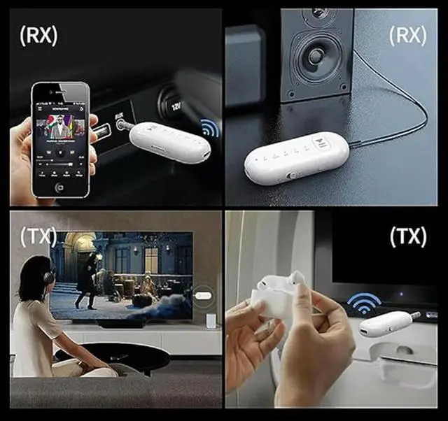 Main image of Bluetooth 5.3 Receiver For Car, Bluetooth Transmitter Receiver With LED Display, Audio Receiver For PC Old Speaker/Phone