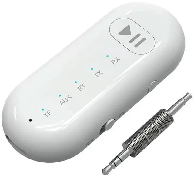 Alt view image 2 of 4 - Bluetooth 5.3 Receiver For Car, Bluetooth Transmitter Receiver With LED Display, Audio Receiver For PC Old Speaker/Phone