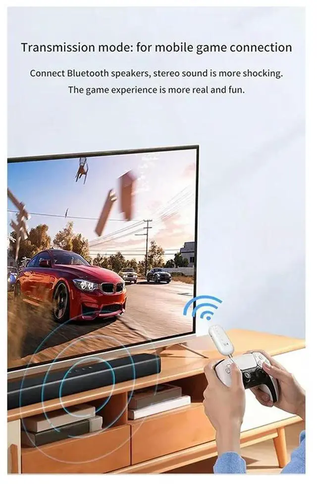 Alt view image 3 of 4 - Bluetooth 5.3 Receiver For Car, Bluetooth Transmitter Receiver With LED Display, Audio Receiver For PC Old Speaker/Phone