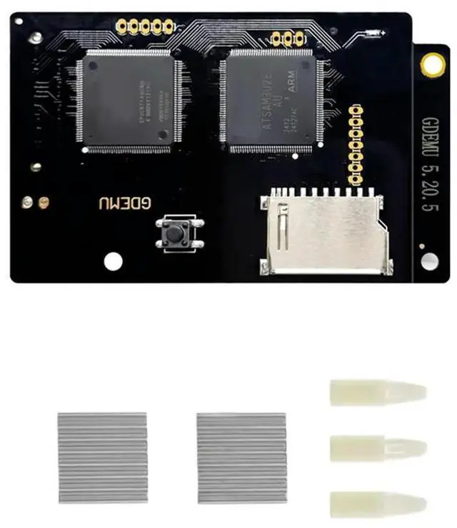 Alt view image 2 of 3 - Cable Included Gdemu V5 20 Mount Kit For SEGA Dreamcast For DC VA1 Console Optical Drive Emulation Board Remote Card