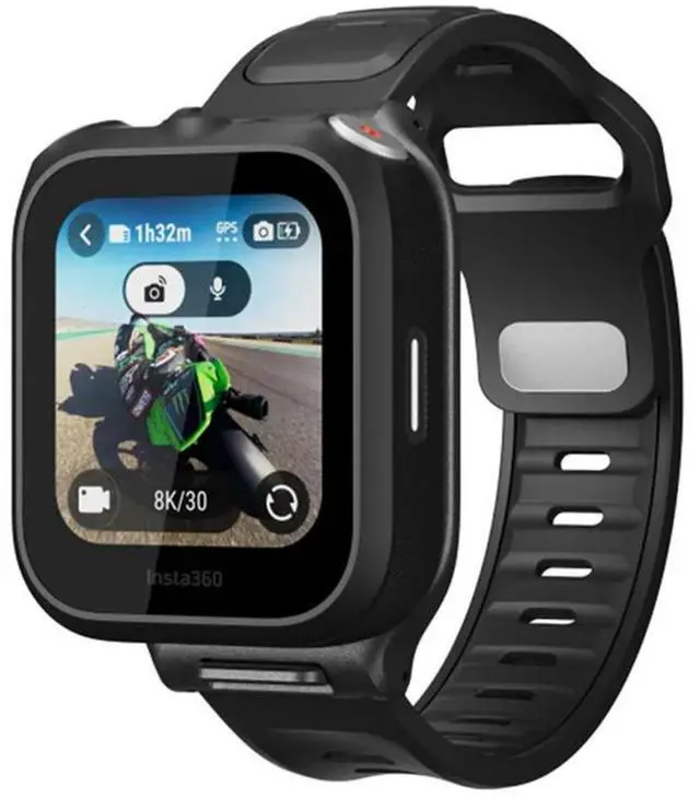 Main image of For Insta 360 Ace Pro 2 For X5 Remote With Built-In Mic 160M LCD Touchscreen Watch Control GPS Preview