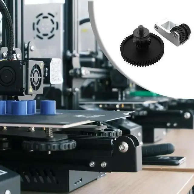 Alt view image 4 of 7 - Extruder Gear for P1P P1S Coating Mold Steel Extrusion Head Gear