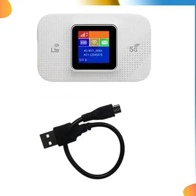 Main image of 4G MIFI Portable Router Color Display 150M 3000Mah With SIM Card Slot Portable Router Car Hotspot Spare Parts Accessor