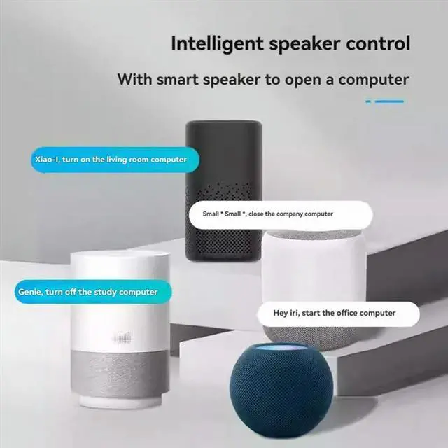 Alt view image 2 of 4 - Computer Power Reset Switch Pcie Remote Boot Startup Card For PC Desktop Computer Support For Alexa Google Home