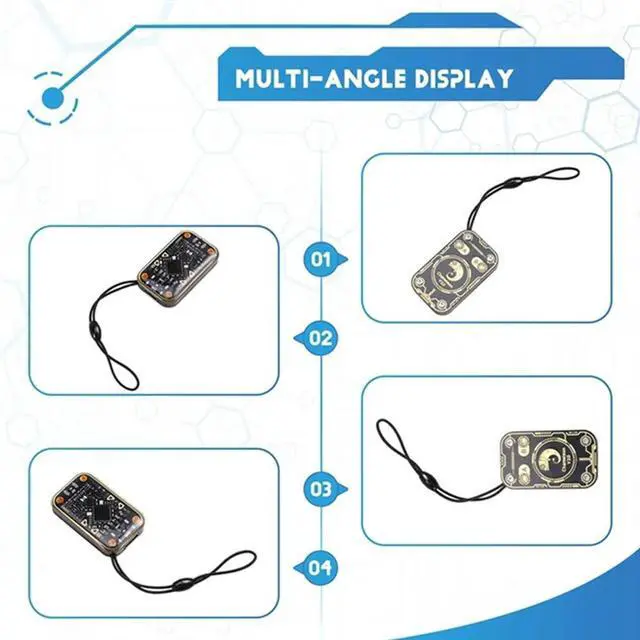 Alt view image 4 of 4 - Chameleon Ultra V2.0 RFID Chip Reader Emulator 125Khz 13.56Mhz Card Decode NFC Duplicator 4Xuid Key+3Xuid Card