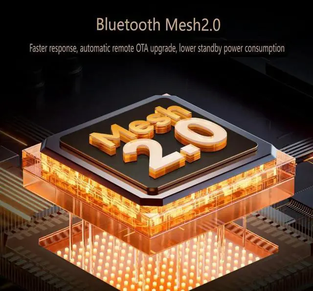 Alt view image 3 of 4 - X8R Bluetooth Mesh Human Body Presence Downlight Spotlight Adjustable Brightness Color Temperature 2.0