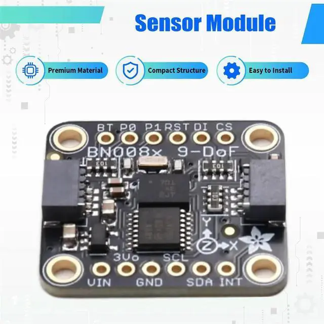 Alt view image 4 of 4 - For Adafruit 9-DOF Orientation IMU Fusion Breakout BNO085 (BNO080) STEMMA QT / Qwiic