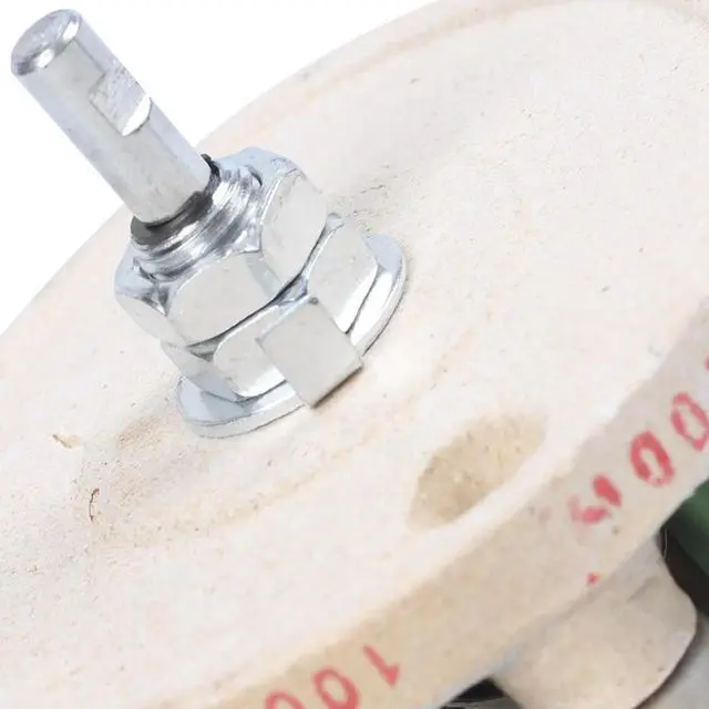 Main image of 3X 100 Watt 100 Ohm Disk Rheostat Variable Resistor