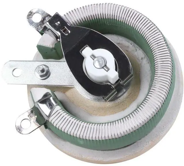 Alt view image 4 of 4 - 3X 100 Watt 100 Ohm Disk Rheostat Variable Resistor