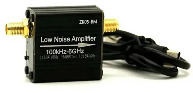 Alt view image 3 of 4 - 3 Sets ZK05-BM Series Low Noise Amplifier 100Khz-6Ghz 20Db High Gain LNA RF Power Preamplifier Module