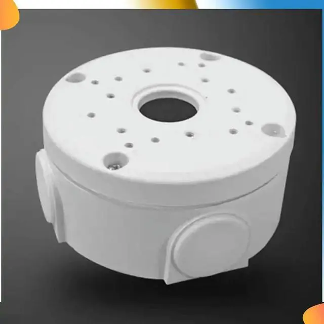 Alt view image 3 of 4 - 8X Universal Security Camera Junction Box Mount Bracket,Outdoor Use Waterproof Wall Ceiling Mount Cable Base Boxes