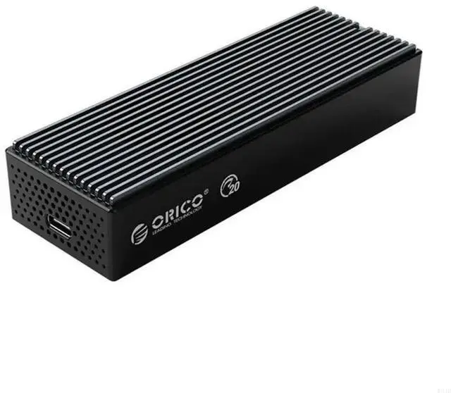 Alt view image 2 of 7 - M.2 NVME SSD Case 2TB Capacity M.2 SSD Enclosure with Built-in Cooling Fan
