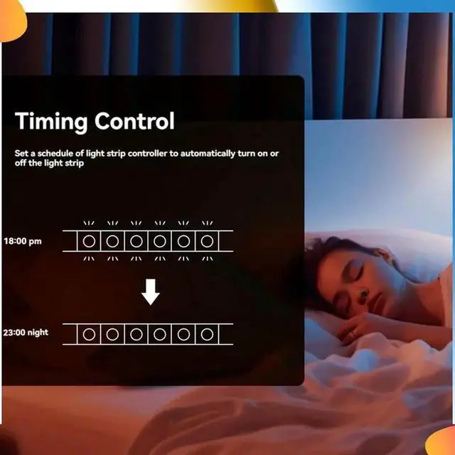 Alt view image 3 of 4 - 4X Matter LED Strip Light Controller CW Controller LED Strip Bixb/Siri/For Google Home/For Alexa Control Support