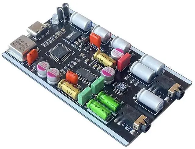 Alt view image 4 of 7 - Computer ES9023 DAC Decoder USB Sound Card Fever Grade Material 823 Amplifier Headphone Amplifier Small Size Phone OTG