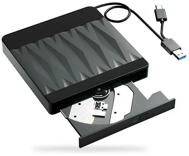 Alt view image 2 of 7 - External Blu-Ray DVD Drive BD/DVD/CD -/+RW Optical Drives For Laptop Desktop Burner Player Compatible For Macos