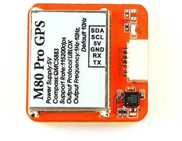 Main image of M80 PRO GPS Module With QMC5883 Compass Quick Positioning For FPV Racing Drone Long Range