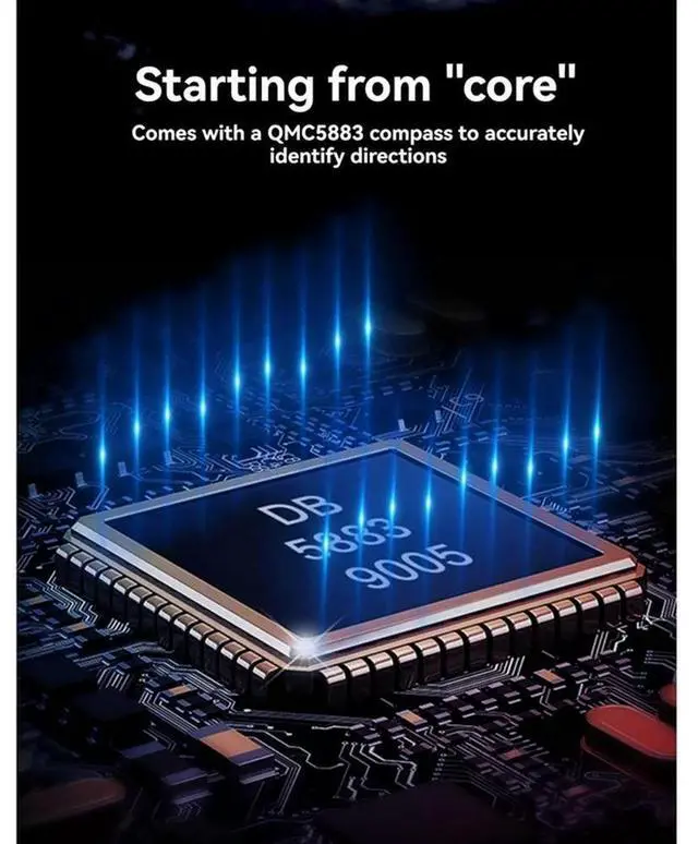 Alt view image 2 of 7 - M80 PRO GPS Module With QMC5883 Compass Quick Positioning For FPV Racing Drone Long Range