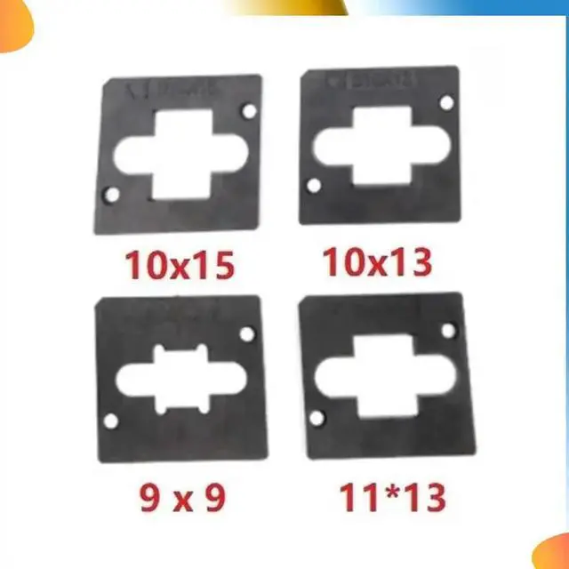 Alt view image 4 of 4 - 1 Set BGA64 Adapter Burning Seat For RT809H Programmer RT-BGA64-01 V2.0 Socket 4Pcs Limiter Frame 2 Bottom Plate Easy Insta