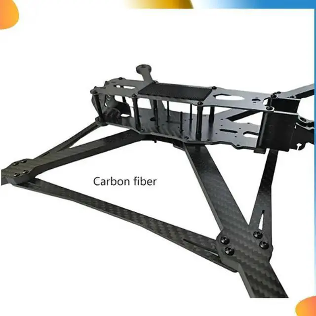 Alt view image 3 of 4 - Carbon Fiber Drone Frame MARK4 V3 Pro 13 Inch 570Mm Frame Kit Forfpv Freestyle RC Racing Drone Quadcopter