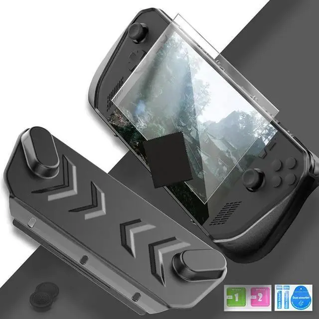 Alt view image 4 of 7 - Mod Case ROG Ally X Protective Case Skin With Detachable Front Shell Cover And Kickstand For ROG Ally X Accessories